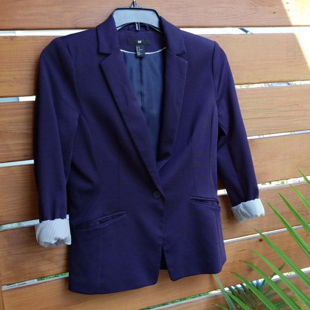 H&M Navy blue blazer